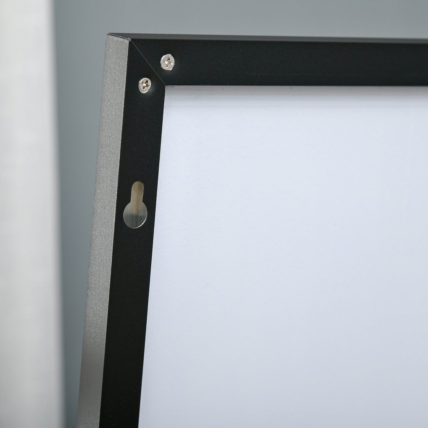 Full Length Mirror Floor Standing or Wall Mount Dressing Mirror Bedroom Black
