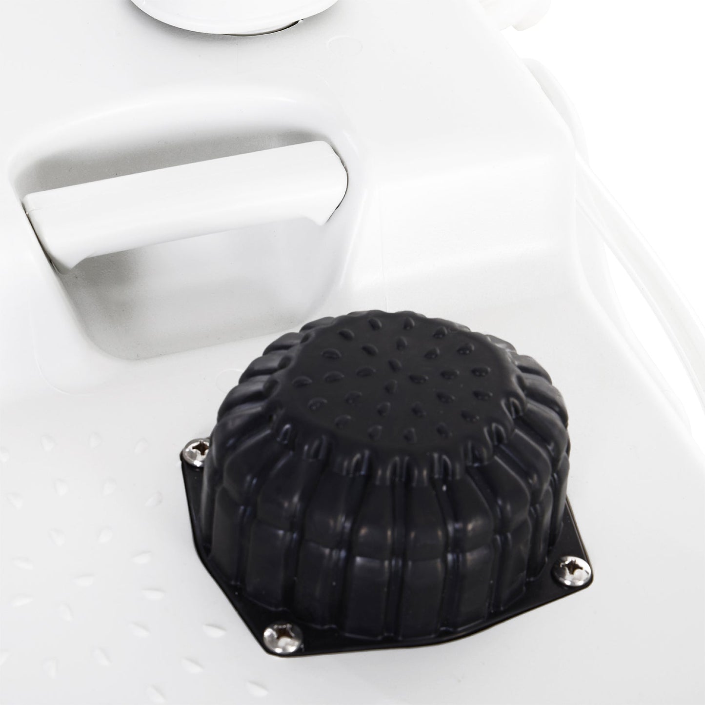 HDPE Outdoor Soap Dispensing Sink w/ Towel Holder White