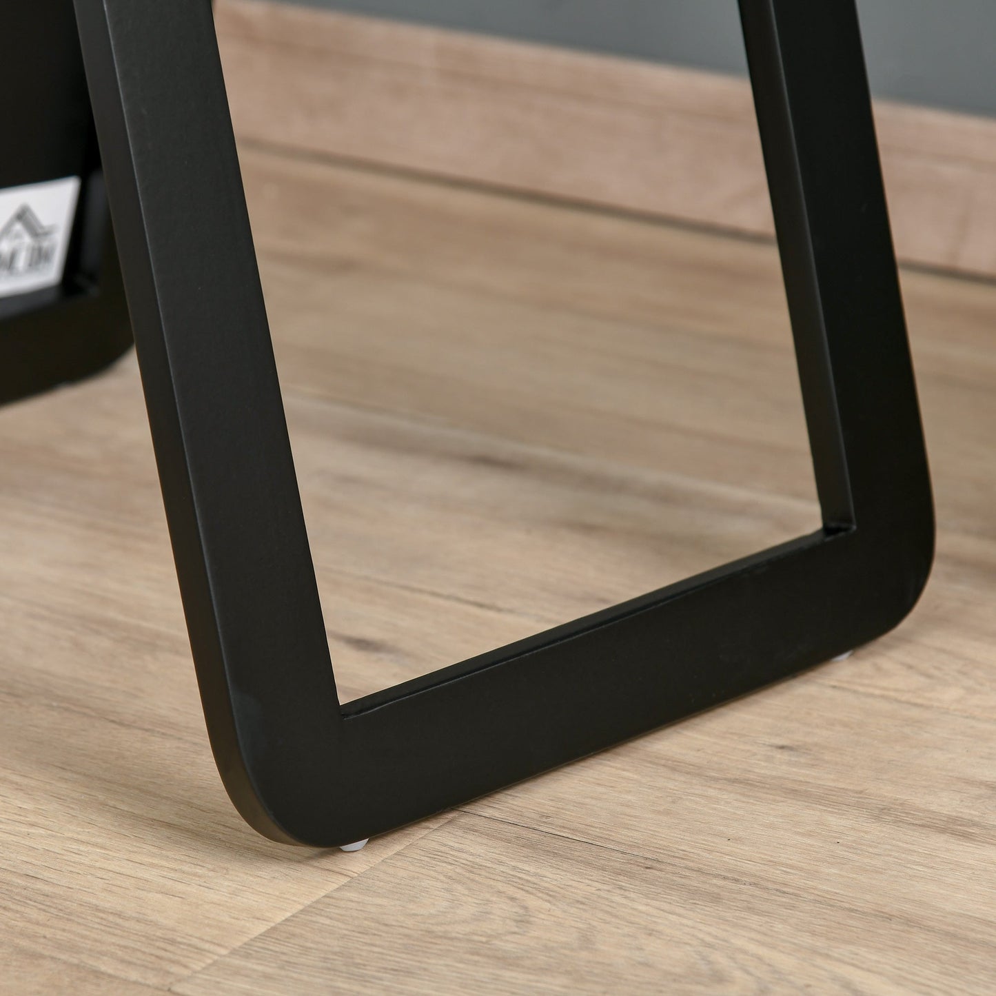 Full Length Mirror Floor Standing or Wall Mount Dressing Mirror Bedroom Black