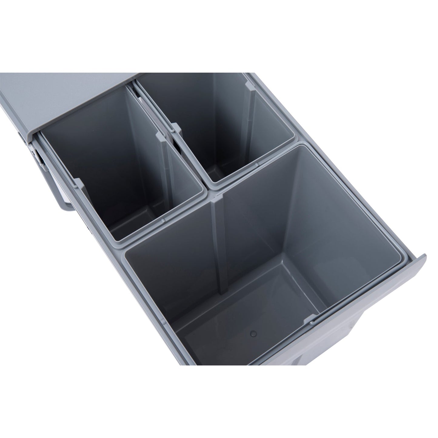 Kitchen Recycle Waste Bin 48x34.2x41.8 cm-Grey