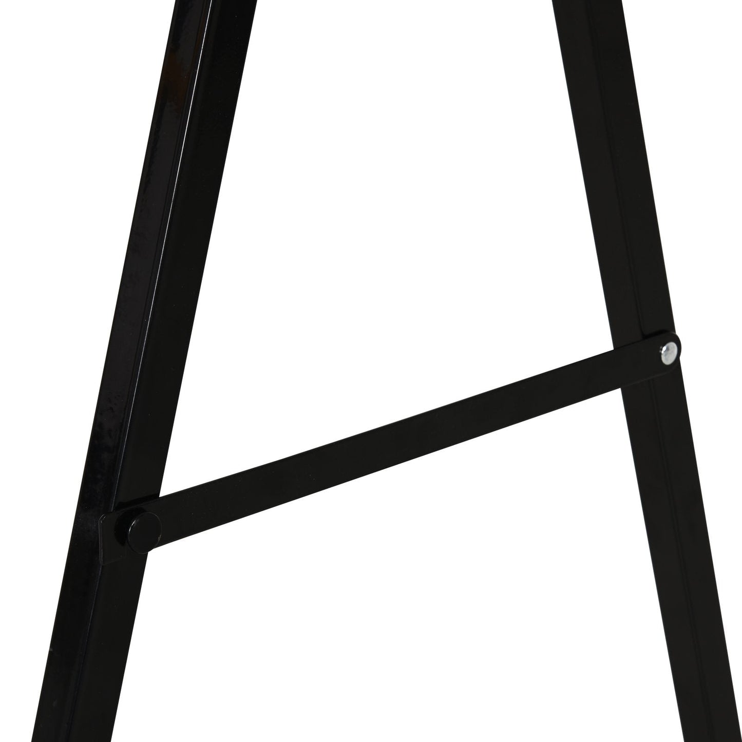 Steel Non-Slip 2-Peice Saw Horse Black/Yellow
