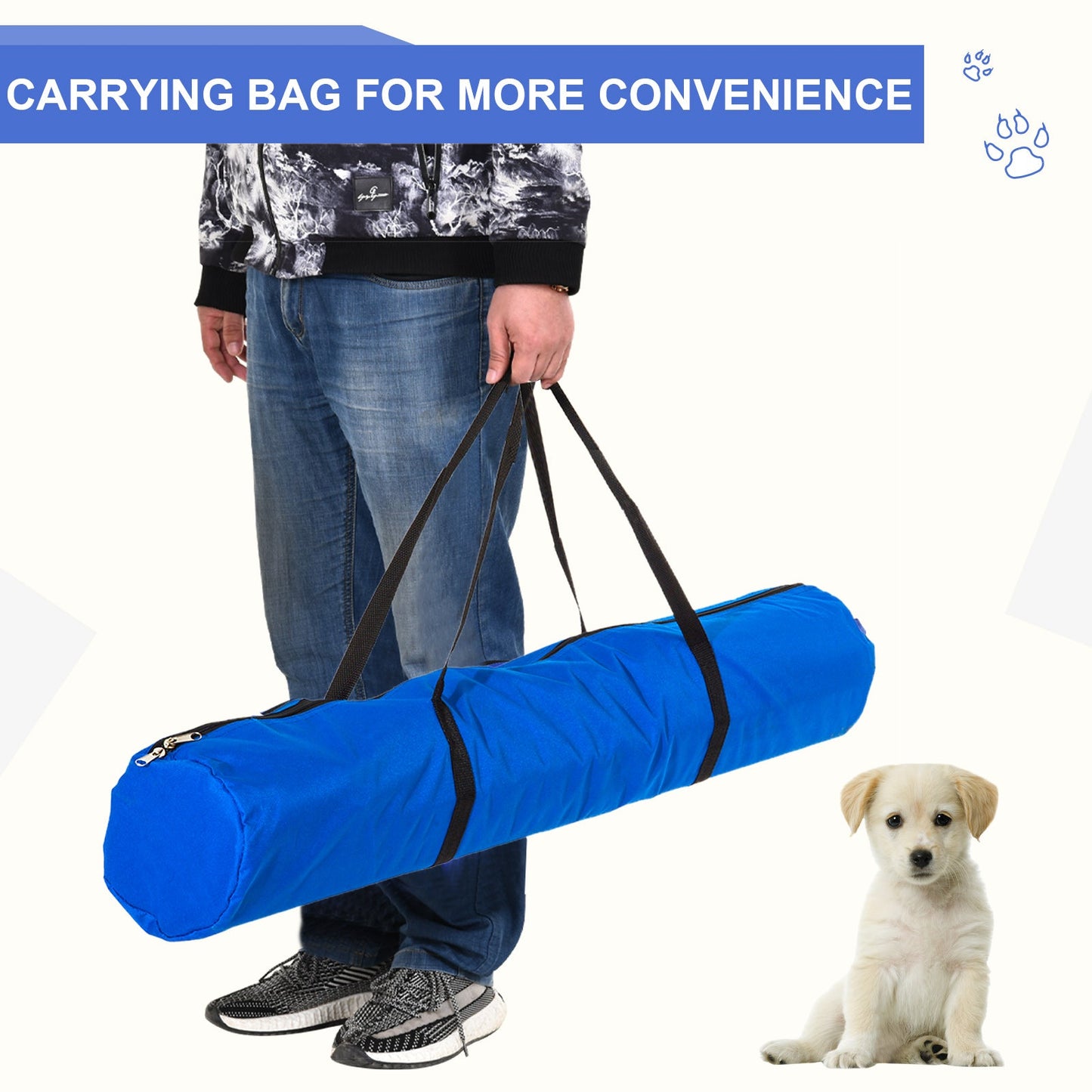 Pet Agility Training Puppy Training Adjustable Set