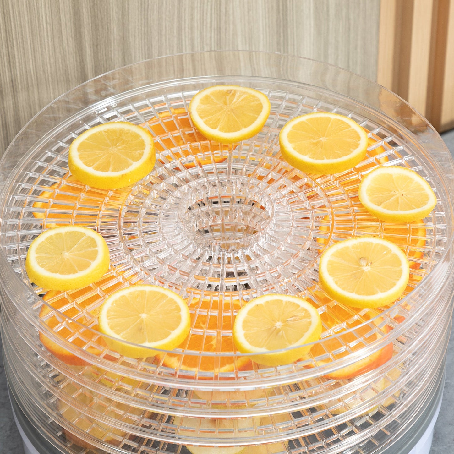5 Tier Food Dehydrator, 245W Food Dryer Machine with Adjustable Temperature Control for Drying Fruit, Meat, Vegetable, Jerky and Pet Treat, White
