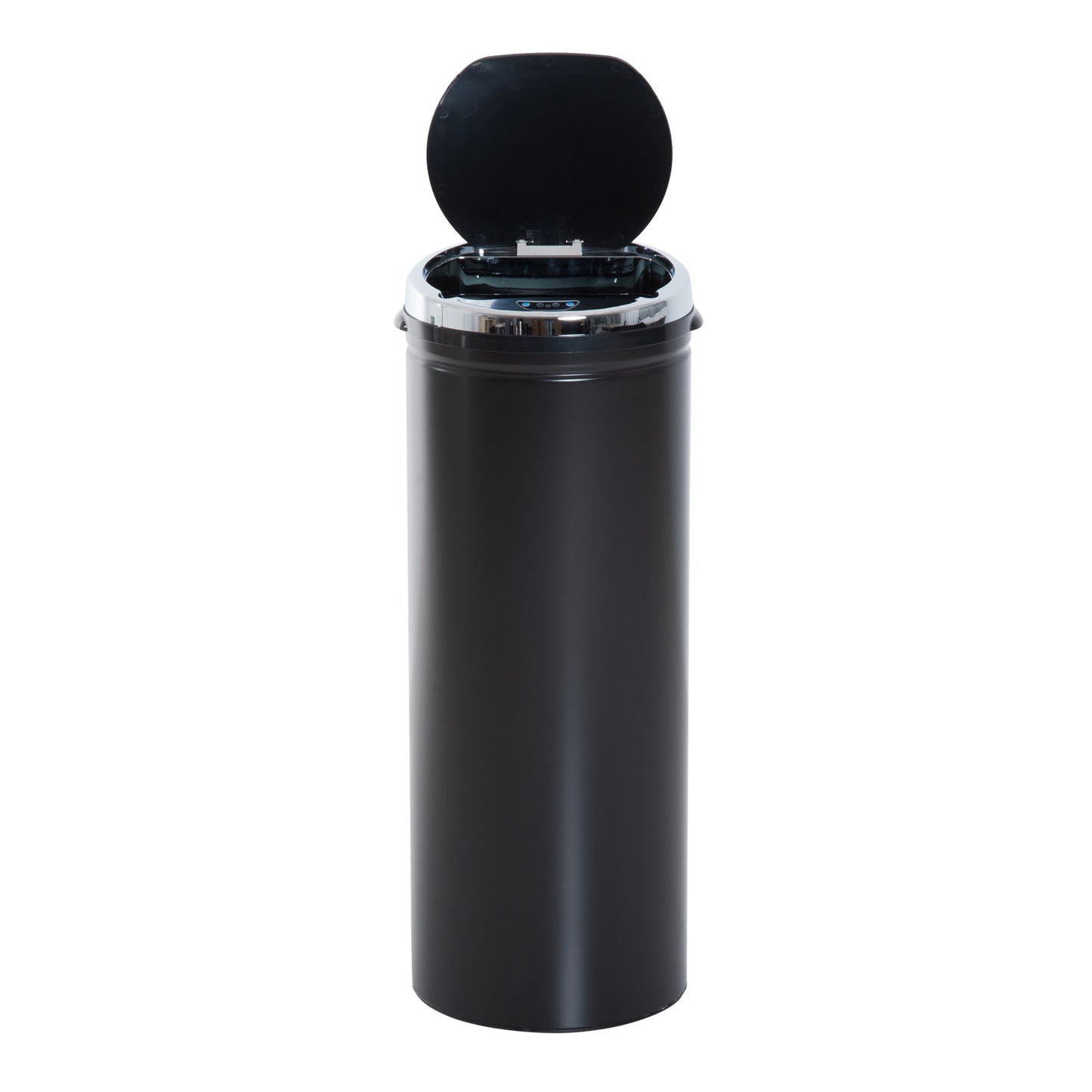 50 L Stainless Steel Sensor Trash Can W/ Bucket-Black