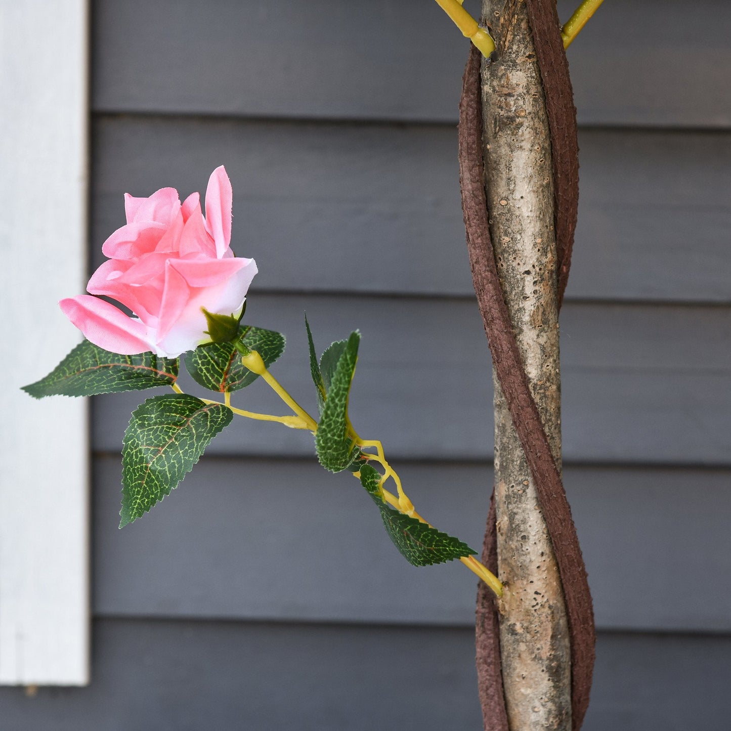 Artificial Camellia Plant Realistic Fake Tree Potted Home Office 90cm Pink