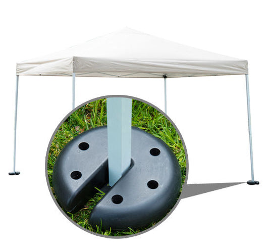 Tent Weight Base, 4 pcs Anchor Weights-Black