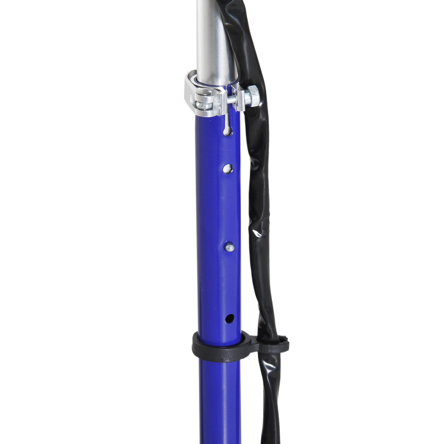 Folding Kids Electric Scooter Ride on Toy, Age 7-14-Blue/Black