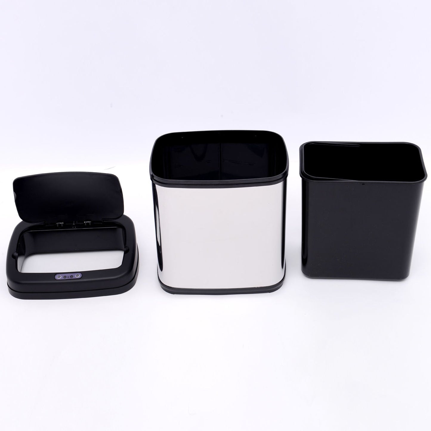 20L Stainless Steel Sensor Trash Can W/ Bucket-Chrome