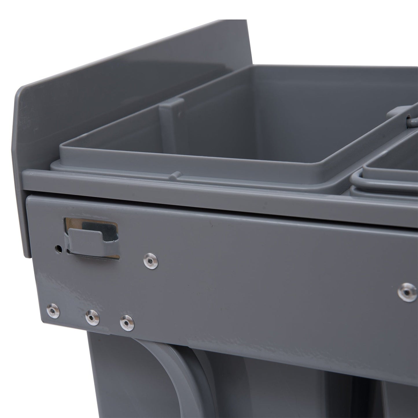 Kitchen Recycle Waste Bin 48x34.2x41.8 cm-Grey