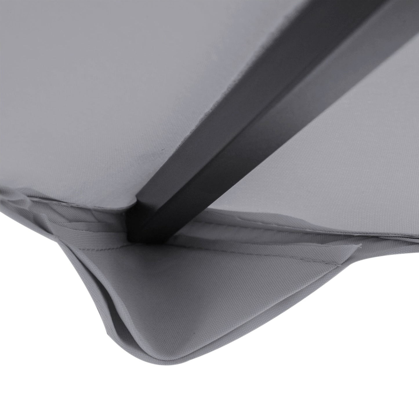 3(m) Gazebo Top Cover Double Tier Canopy Replacement Pavilion Roof Light Grey