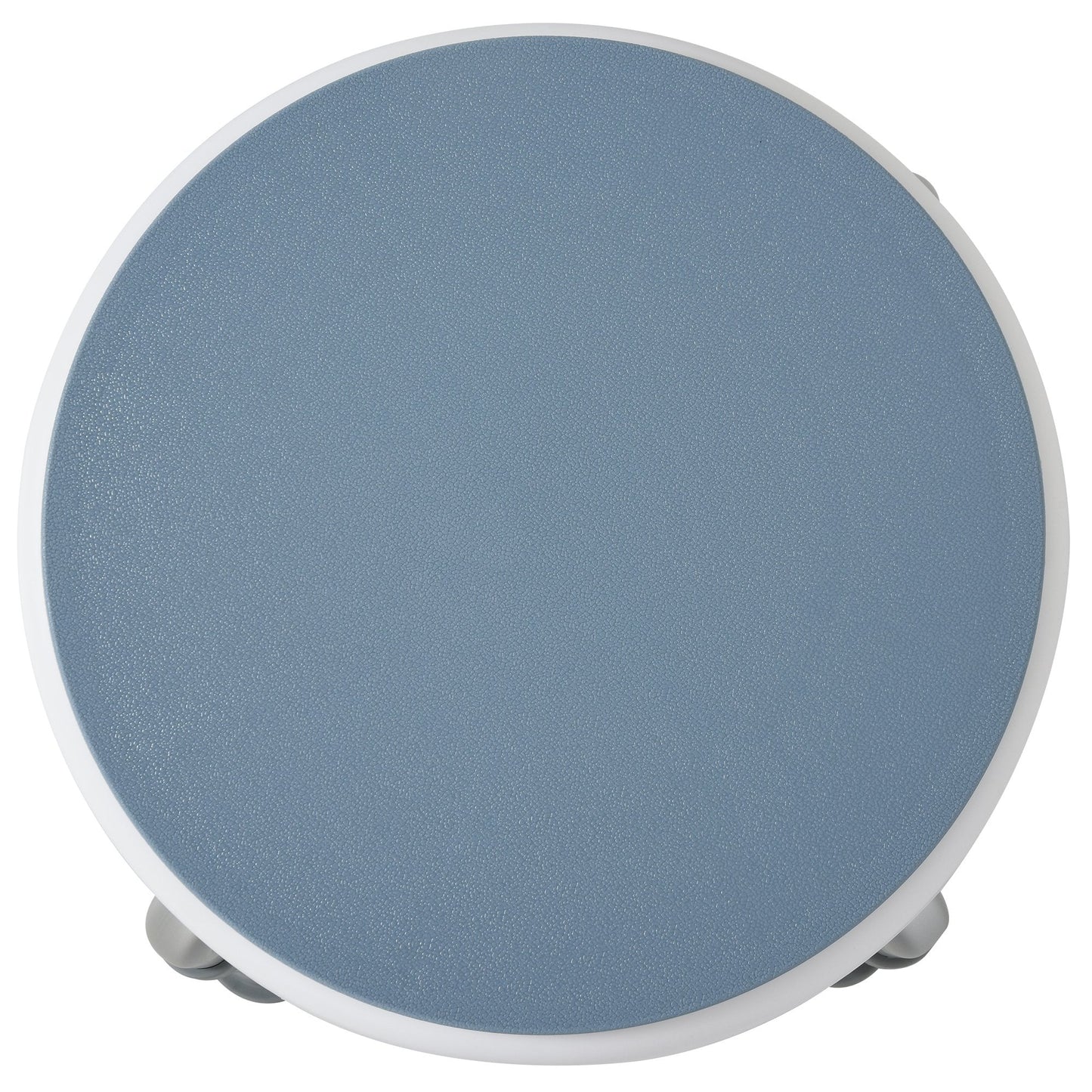 Aluminium 360Â°Swivel Shower Stool â€“ Blue & White