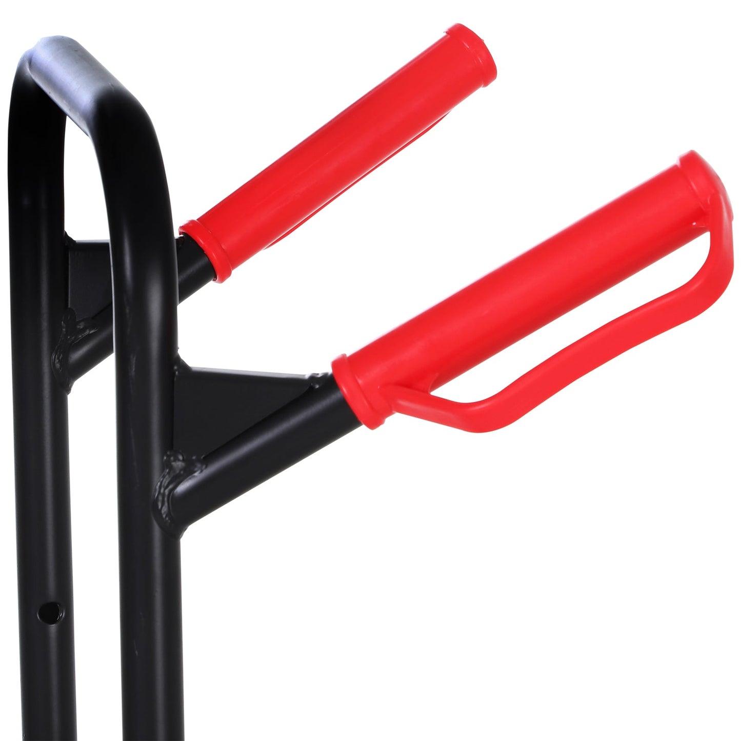 Steel Climbing Handling Trolley w/Hand Trucks 6-Wheels Load Cart 150kg