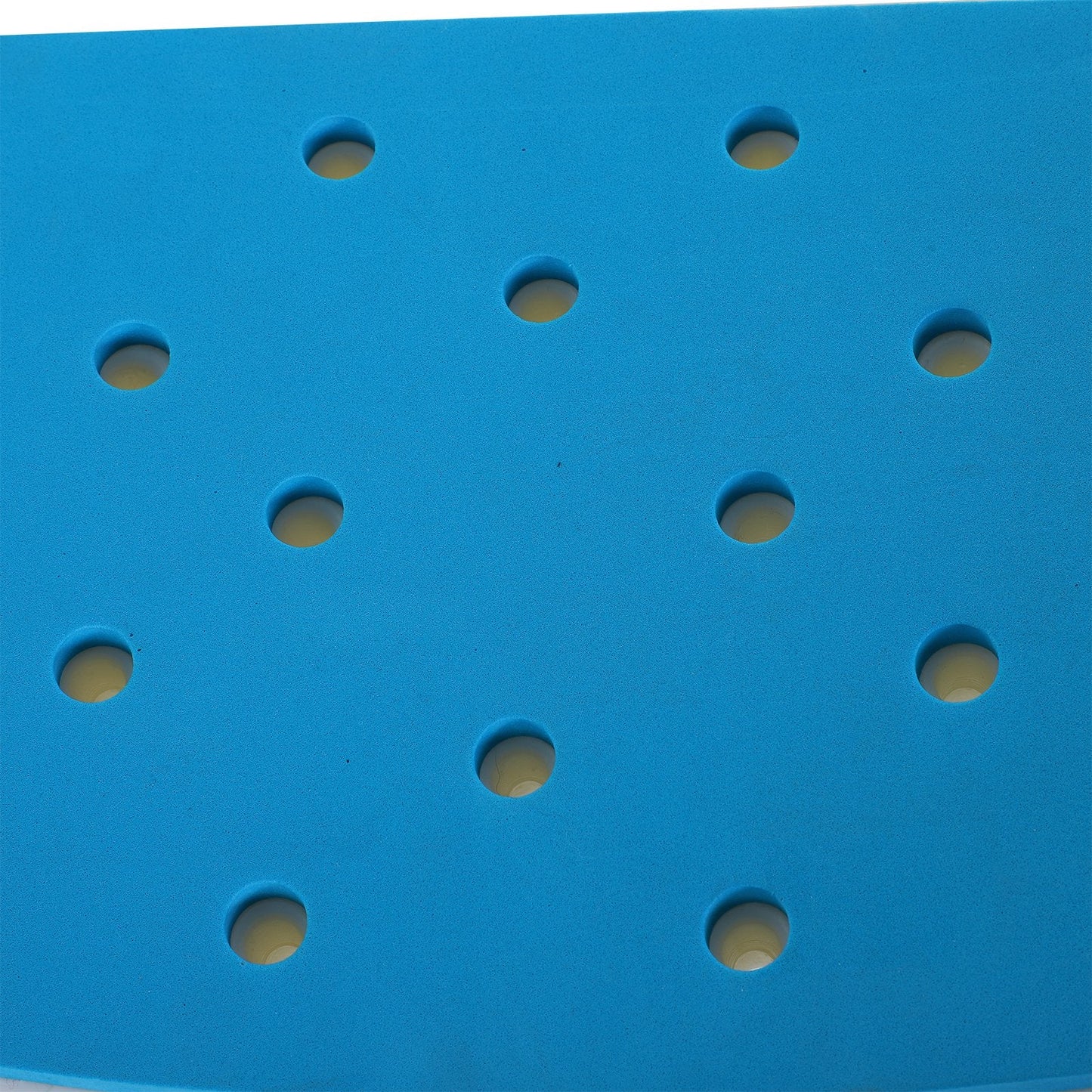 Adjustable Aluminium Bath Stool Shower Non-Slip w/ Shower Hole Blue