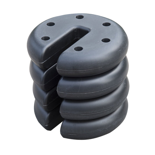Tent Weight Base, 4 pcs Anchor Weights-Black