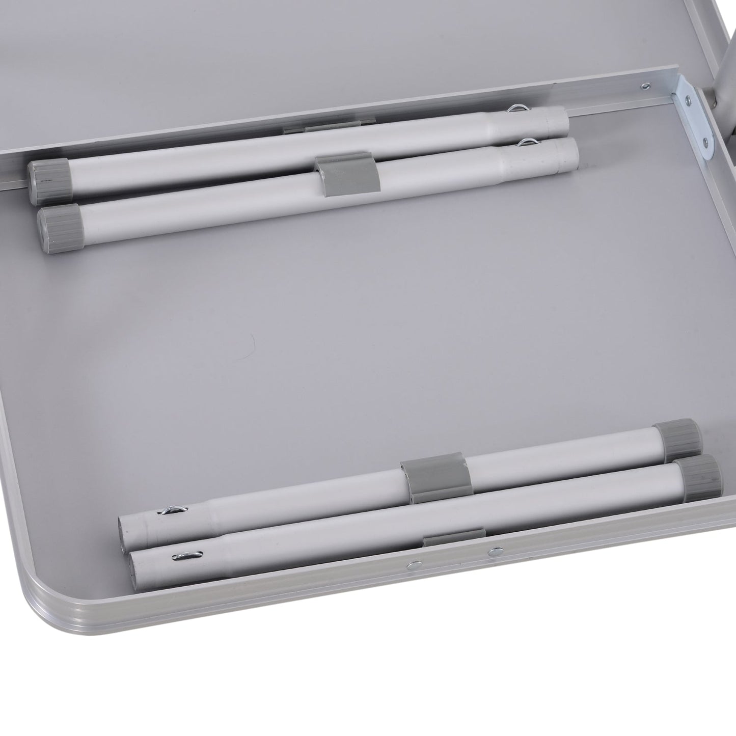 3ft Aluminium MDF-Top Folding Picnic Table Portable Camping Table