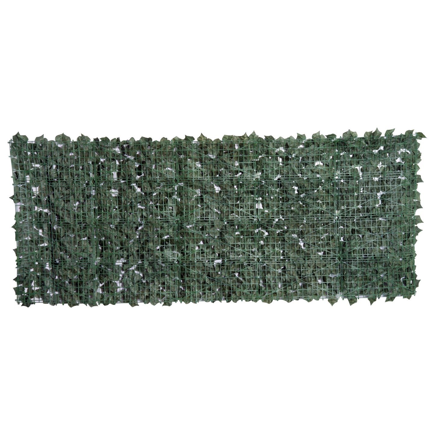 Artificial Leaf Screen Panel, 2.4x1 m-Dark Green