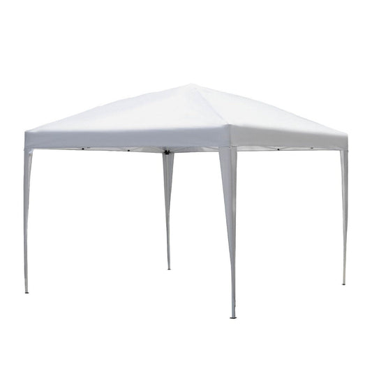 3 x 3 meter Garden Heavy Duty Pop Up Gazebo Marquee Party Tent Folding Wedding Canopy-White