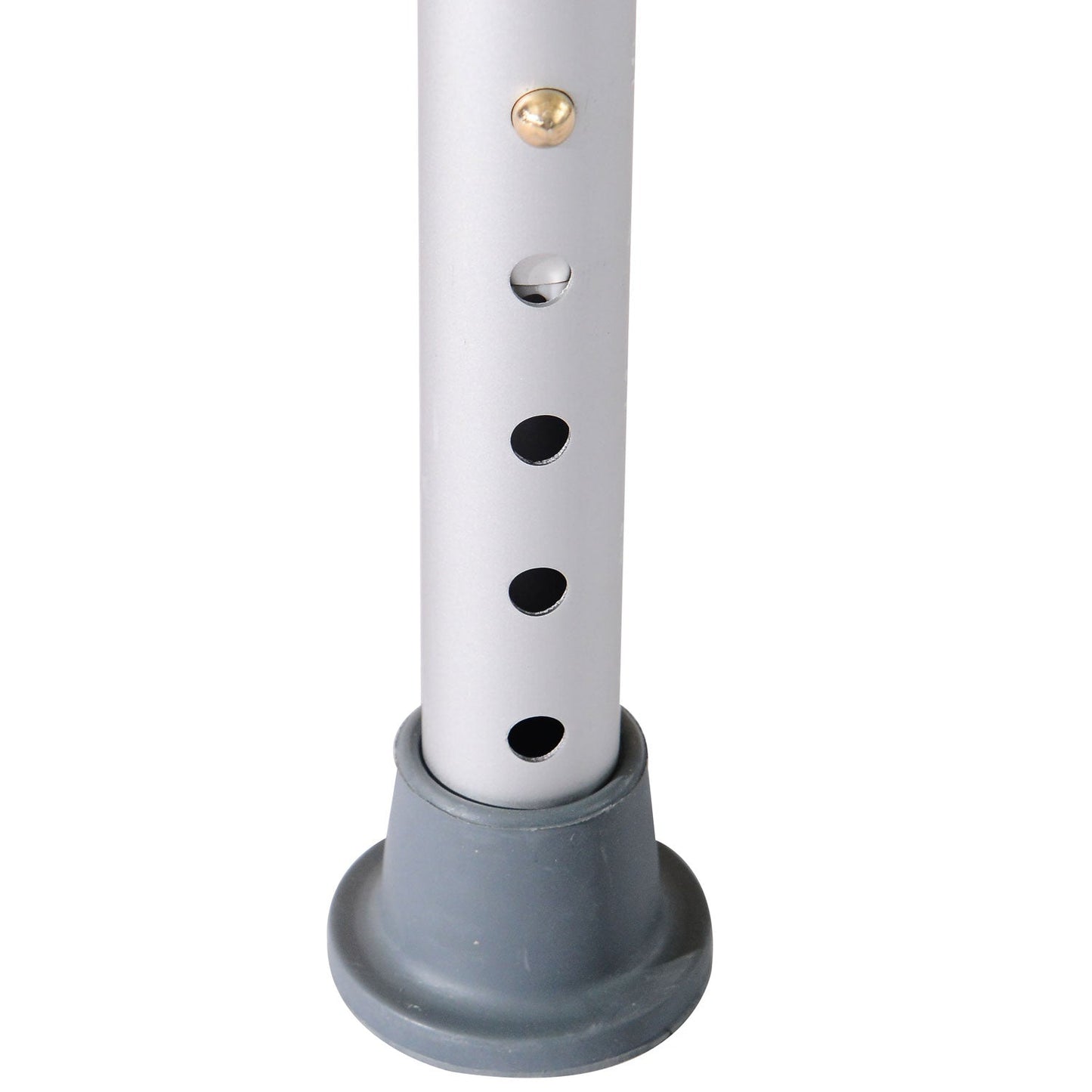 Adjustable Non-Slip Shower and Bath Stool,  32.5Wx41Dx35.5-54H cm-Cream White