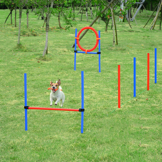 Pet Agility Training Puppy Training Adjustable Set