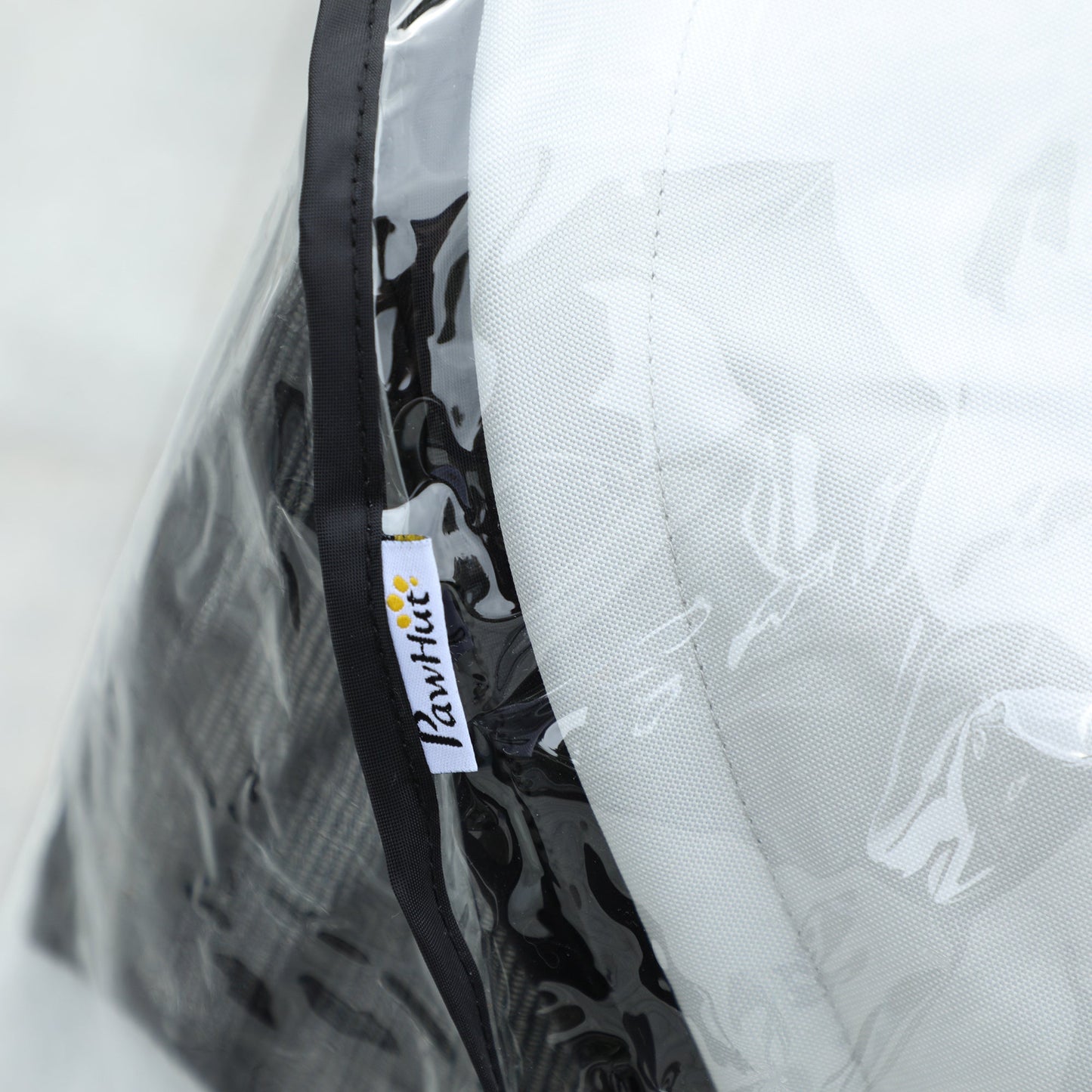 Dog Stroller Rain Cover, with Rear Entry