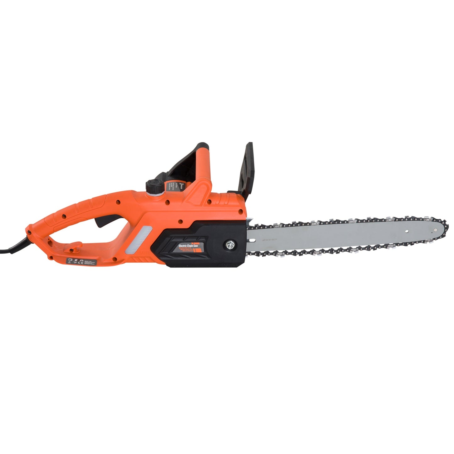 Electric Chainsaw, 2000 W, 40 cm Blade, Corded Aluminium-Orange