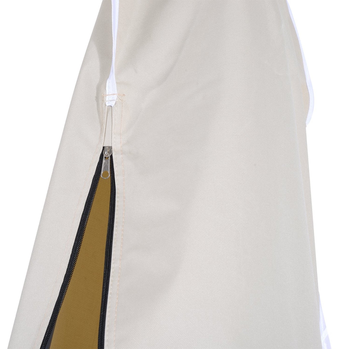 Waterproof Parasol Cover Deluxe Patio Furniture Market Banana Umbrella Cantilever Protector Rain Dust Protective w/Zip