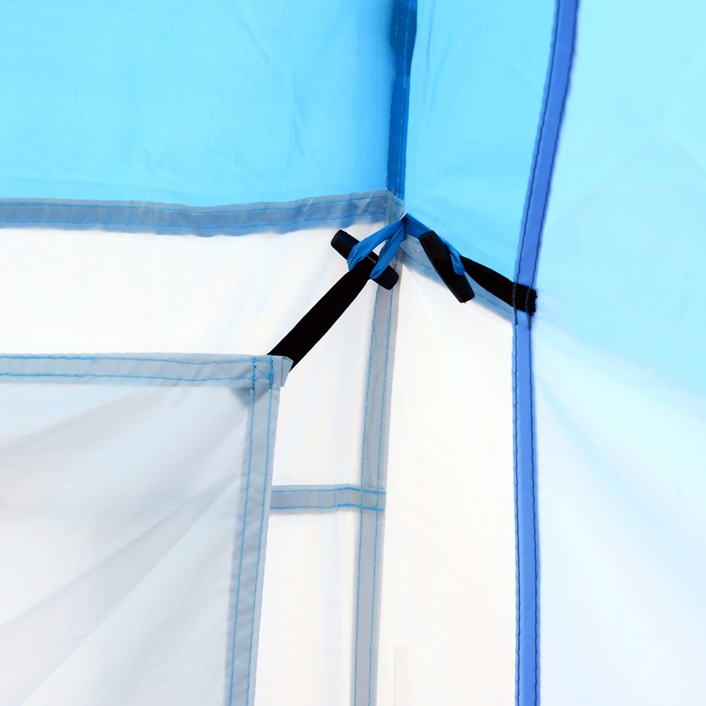 460Lx230Wx195H cm Shelter-Blue/White